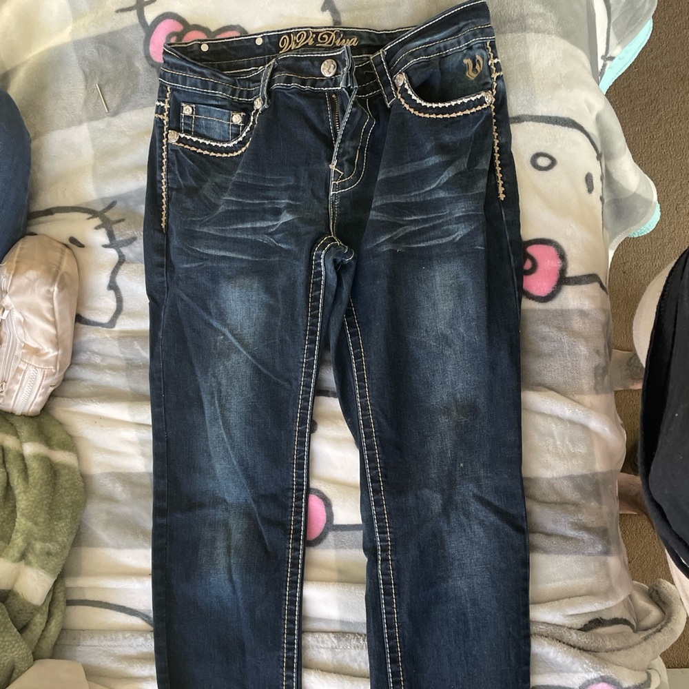Diva Women's Dark Blue Jeans
